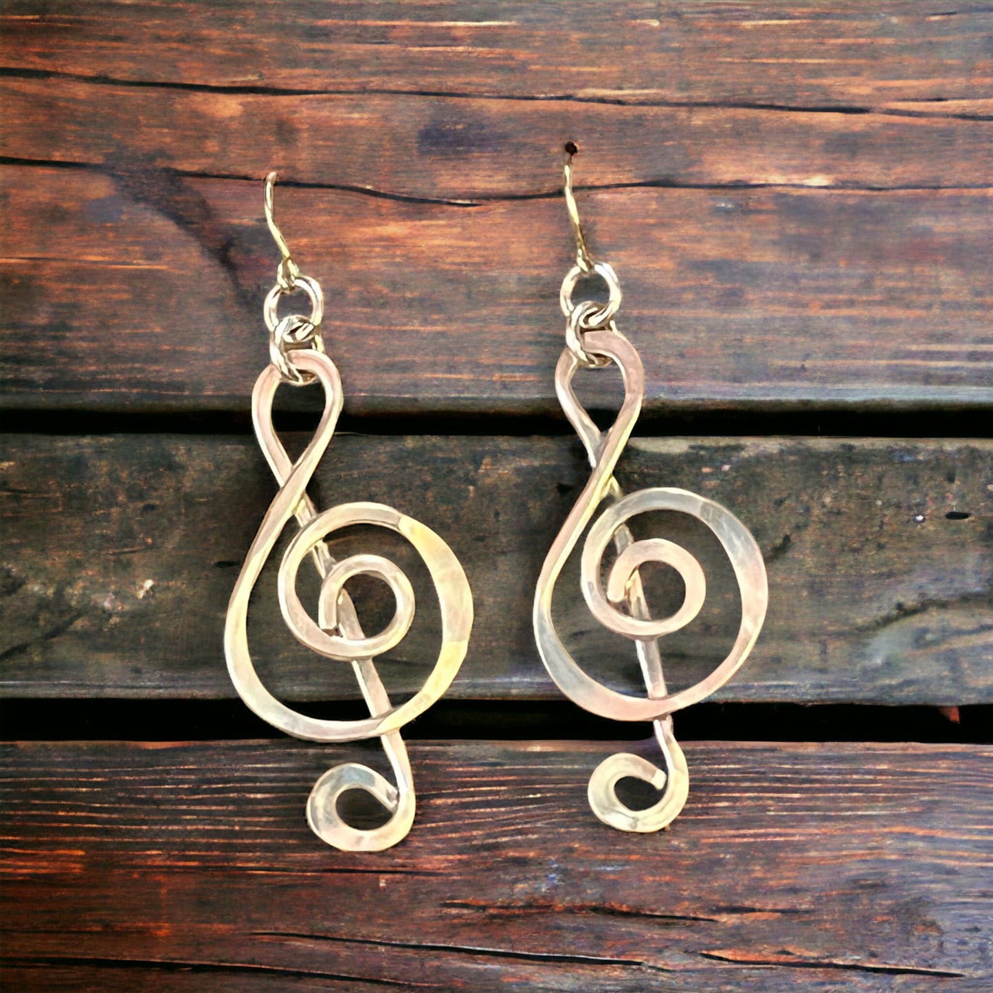 Music Note Earrings or Necklace