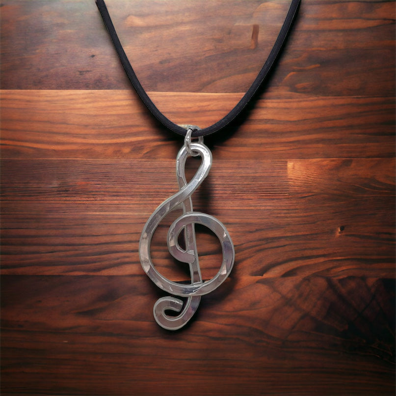 Music Note Earrings or Necklace